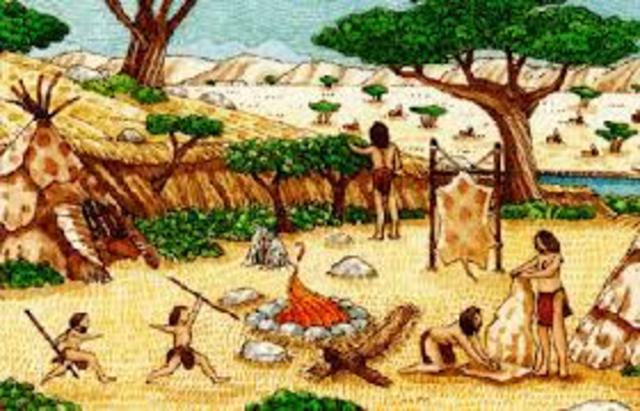 Época Paleolítica-Neolítico (15000) a.C.