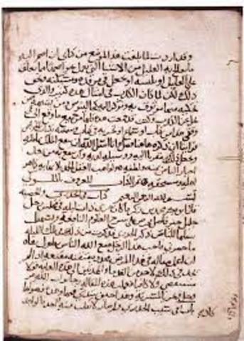 Al-Razi writes medical texts