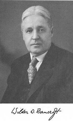 Cornell Wilder Dwight Bancroft.