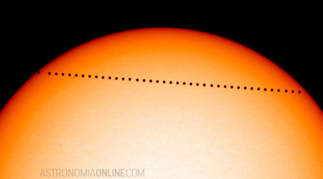 Tránsito de Mercurio - Gassendi