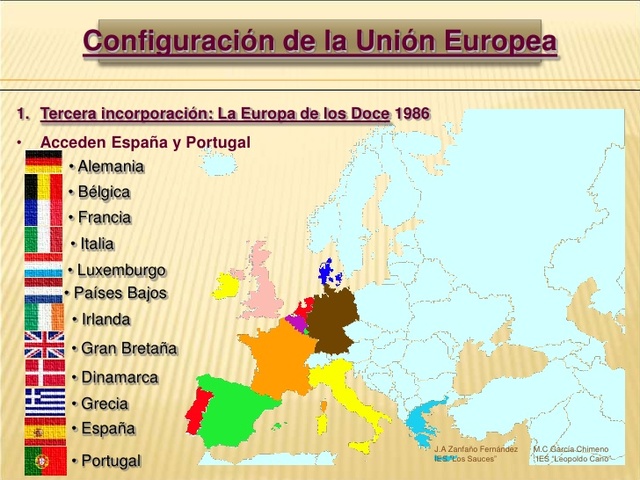La Europa de los 12