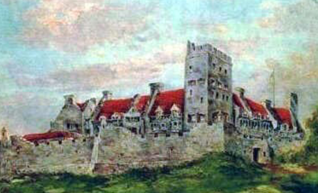 The capture of Fort Ticonderoga