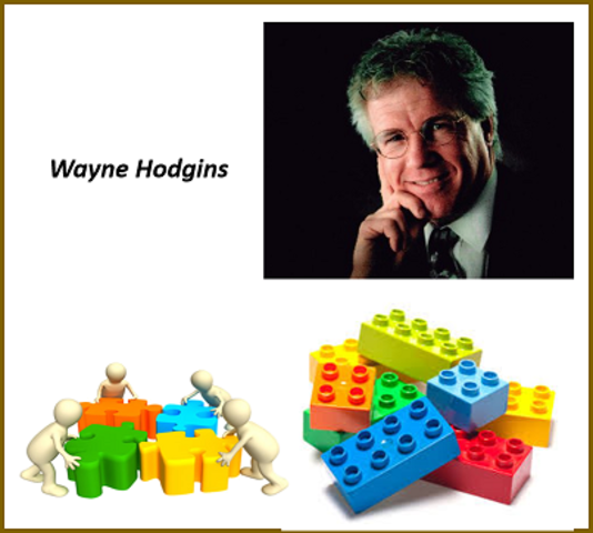 Hodgins, propone la metáfora del LEGO