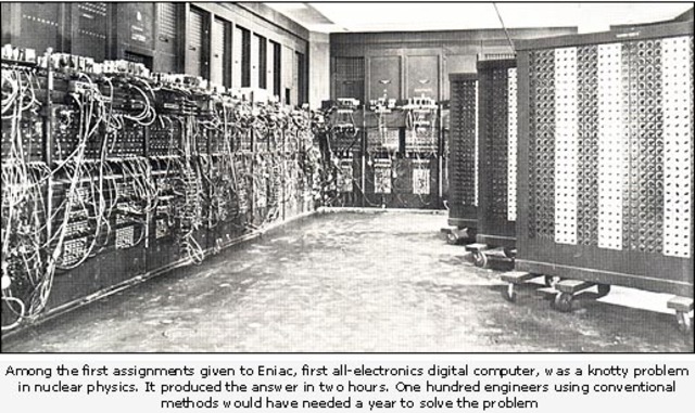 ENIAC (Electronic Numerical Integrator And Computer)