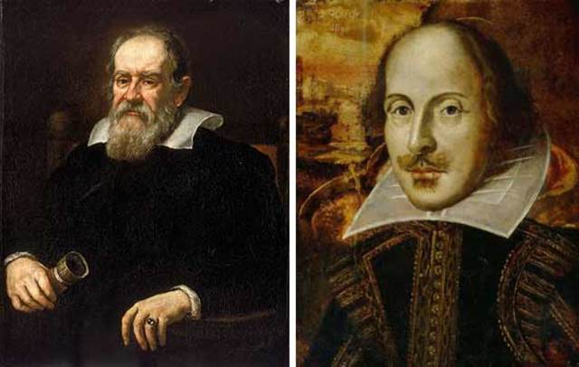 Galileo Galilei y Shakespeare