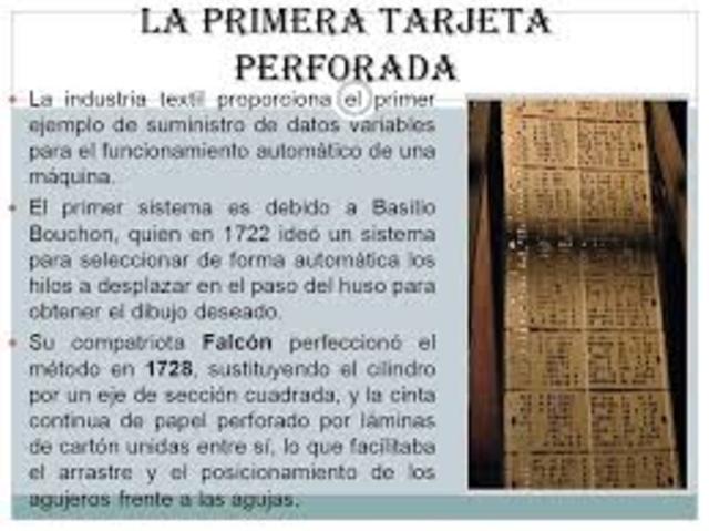 la primera tarjeta perforadora