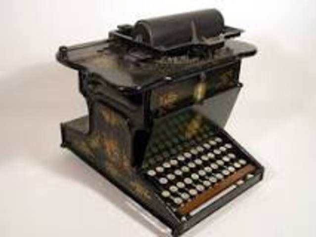 Máquina de escrever