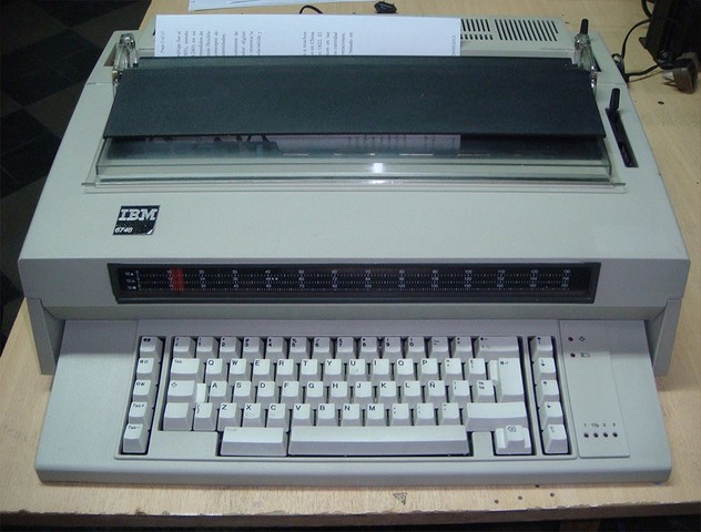 Maquina de escribir electrica