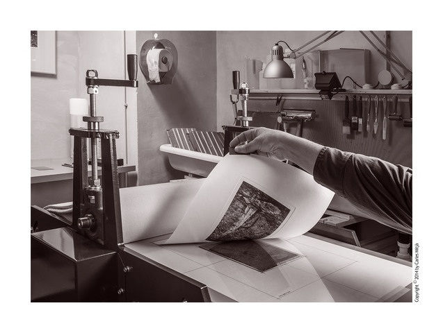 Firmin Guillot -Proceso de fotograbado en relieve