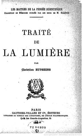 Traité de la Lumière