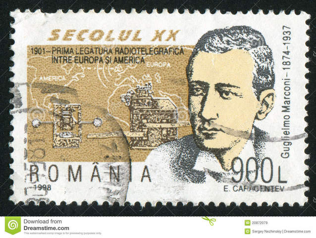 Guglielmo Marconi Sends First Wireless Signal
