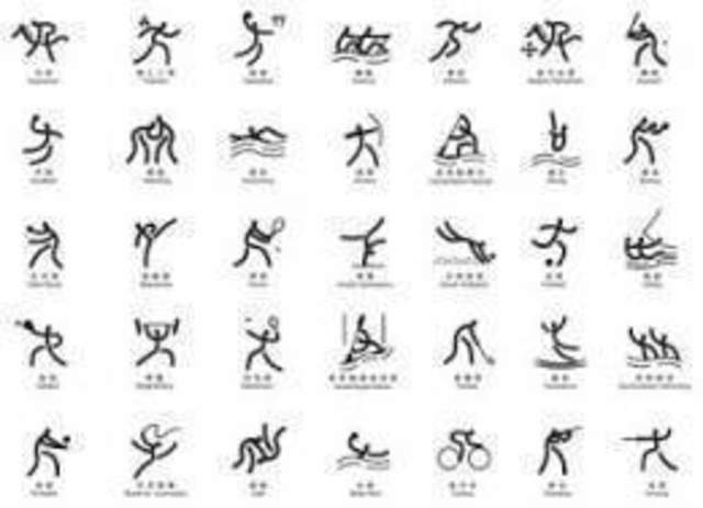 Apreció un sistema de palabras signos (ideogramas)