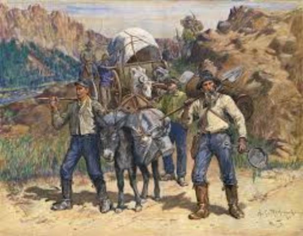 Discovery of Gold in California