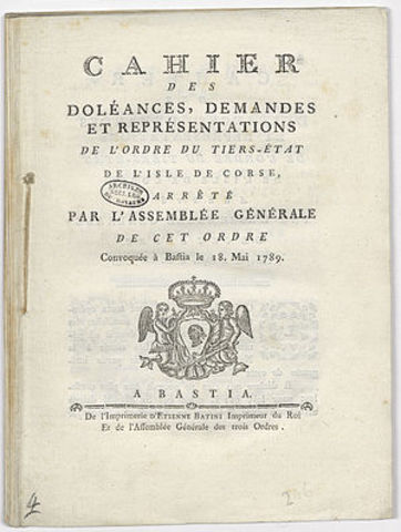 Elaboración de los cuadernos de quejas