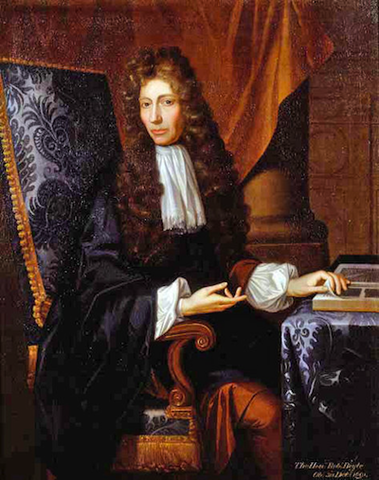 Robert Boyle (25 de Enero de 1627 - 30 de Diciembre de 1690)
