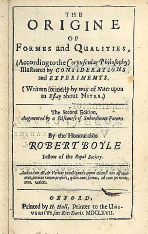 Origen de las formas y las cualidades