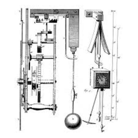 Invención del reloj de péndulo