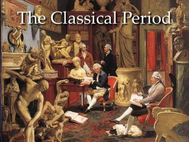 The Classical Period timeline | Timetoast timelines