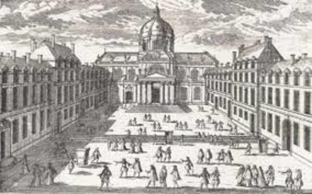 En la universidad de París