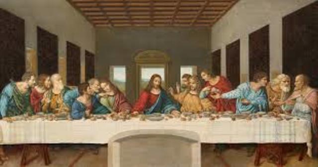 Leonardo Da Vinci painted the Last Supper