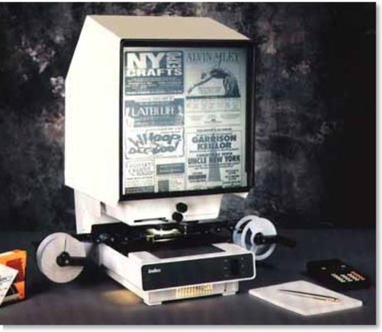 El Visor de Microfilm