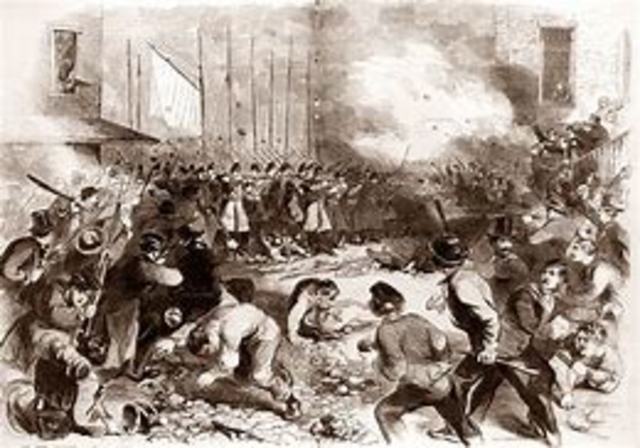 Riots break out over announcement of War Of 1812