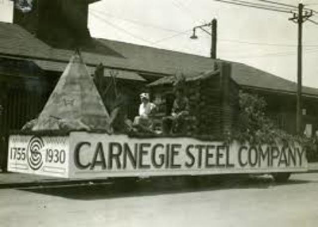 Carnegie Steel Company is formed