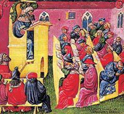 Origen de la Universidad y Desarrollo en en Europa