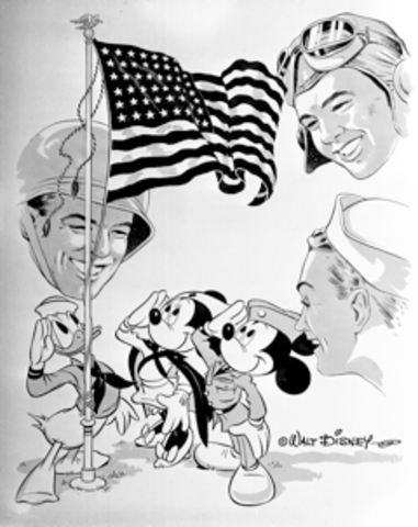 Disney Supports the War Effort in World War II