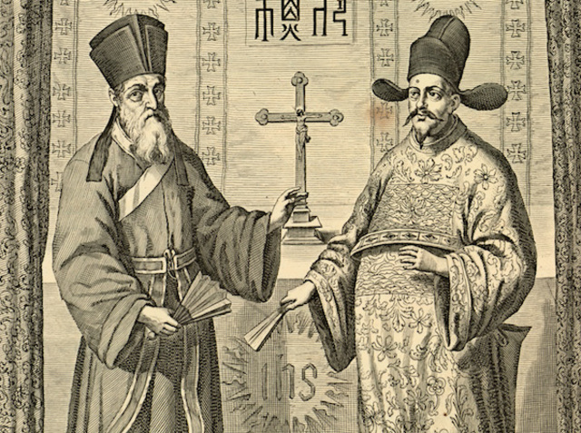 The Jesuits were spread the Catholic faith