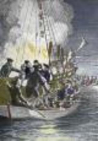 1st naval attack of Revolutionary War