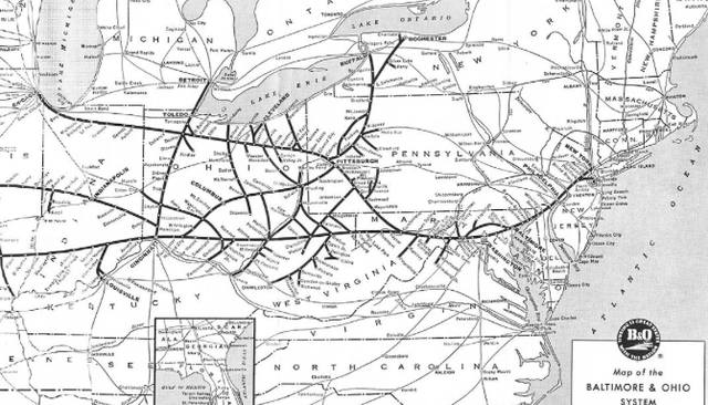 The Opening of The Baltimore and Ohio Railroad