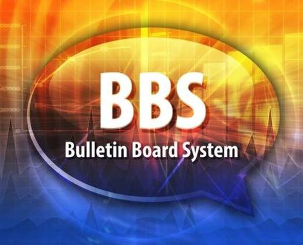 Bulletin Board System (BBS)