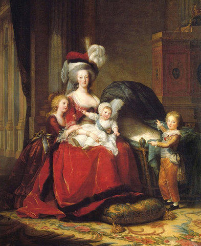 Descendencia de Luis XVI y María Antonieta