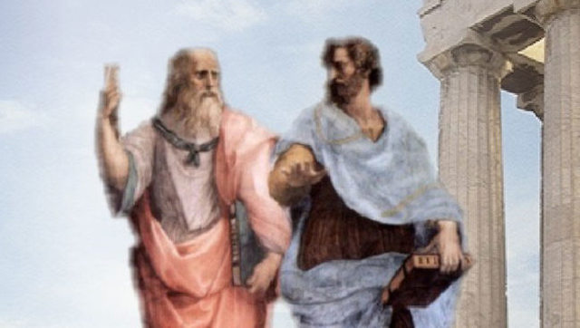 PLATÓN ATENAS (427 - 347 a. C) ARISTOTELES (384-322 a.C)