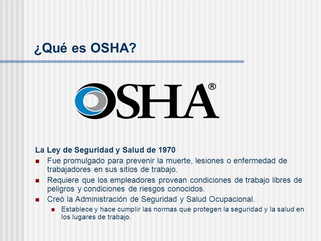 OSHA