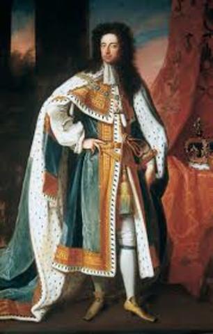 King William III is DEAD