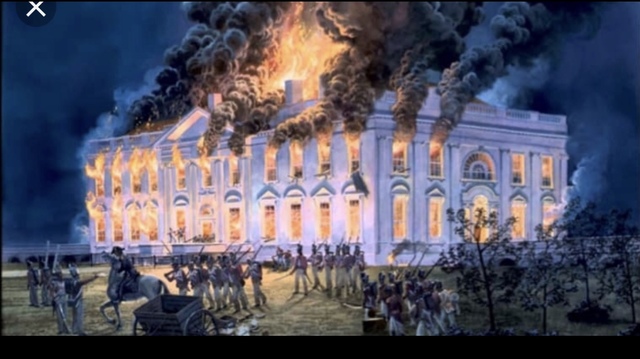 The burning of Washington