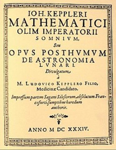 El sueño de la Luna, por Kepler.