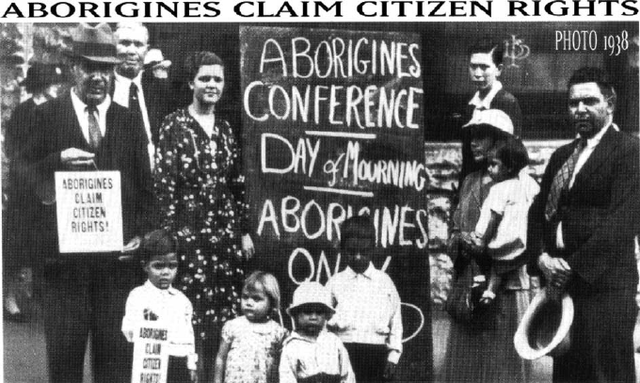 Mouring held by the Aborigines League