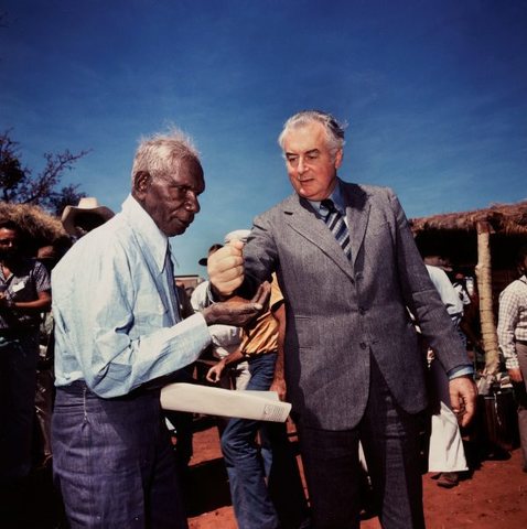Gough Whitlam's Wave Hill Hand Back