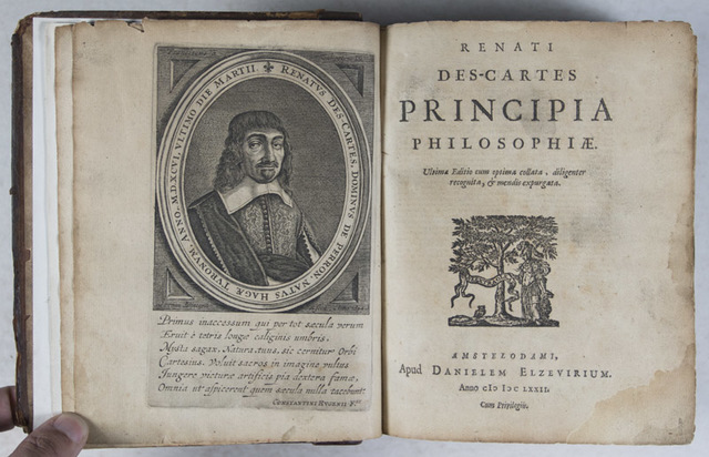 Descartes publica "Principios de la Filosofía"