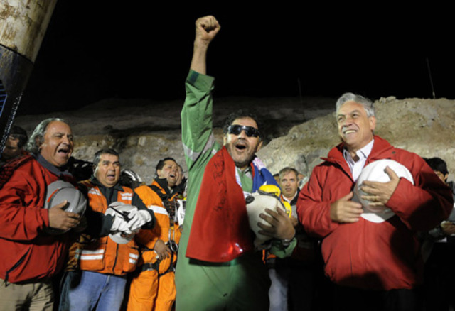 33 Trapped Chilean Miners Rescued after over 2 months underground