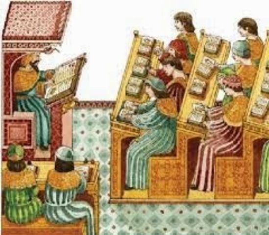 Escuelas Abaciales / Escuelas Catedralicias