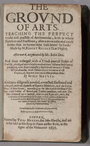 Libro The Grounde of Artes (Los fundamentos de las artes)