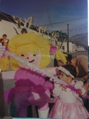 Mi fiesta cuando cumplí 1 año