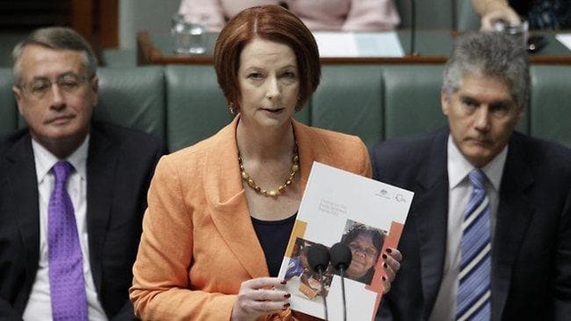 Gillard wants Indignous Australians in the Constitution