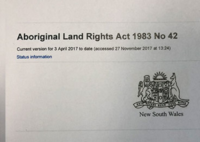Aboriginal Land Rights Act 1983 (NSW)