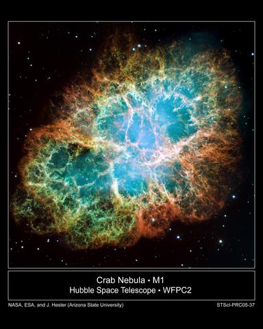 1054: Aparece la nebulosa del cangrejo (Crab Nebula)