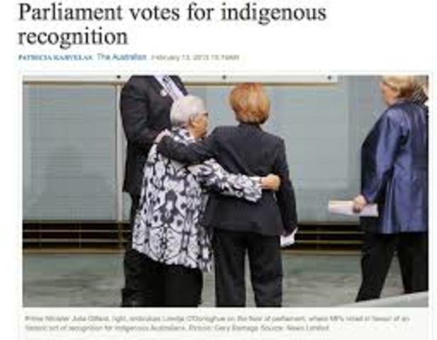 Julia Gillard announces plans to recognise Indigenous Australians in the Constitution